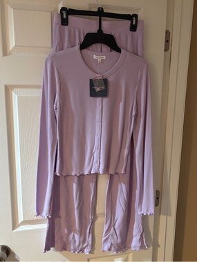Lavender Pajama Set